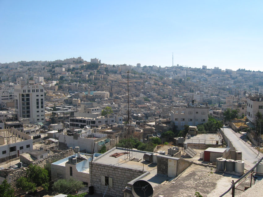 Hebron from roof