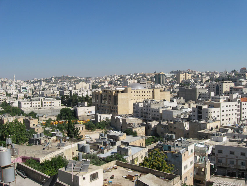 Hebron from roof