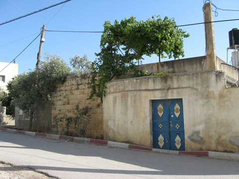 Beautiful blue door