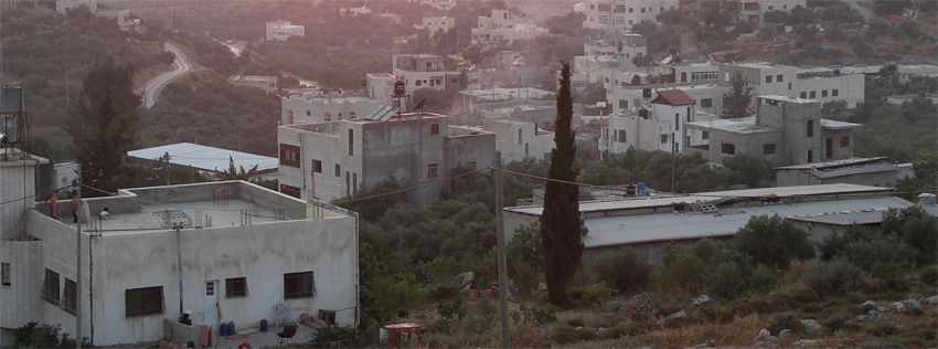 Closeup of Palestinian Homes